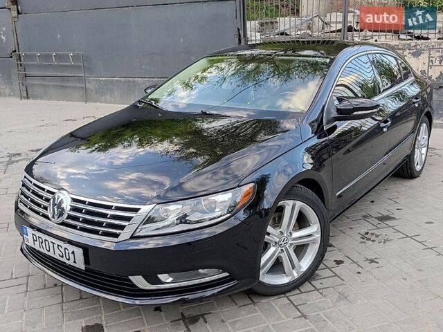 Черный Фольксваген CC / Passat CC, объемом двигателя 1.98 л и пробегом 155 тыс. км за 13999 $, фото 1 на Automoto.ua
