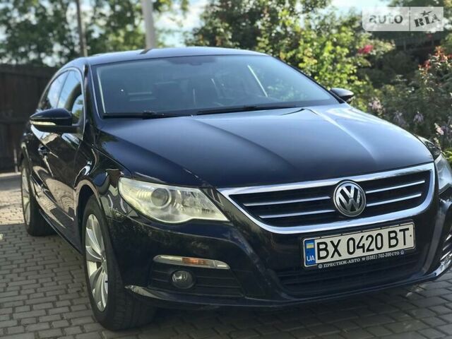 Черный Фольксваген CC / Passat CC, объемом двигателя 1.8 л и пробегом 163 тыс. км за 9300 $, фото 1 на Automoto.ua