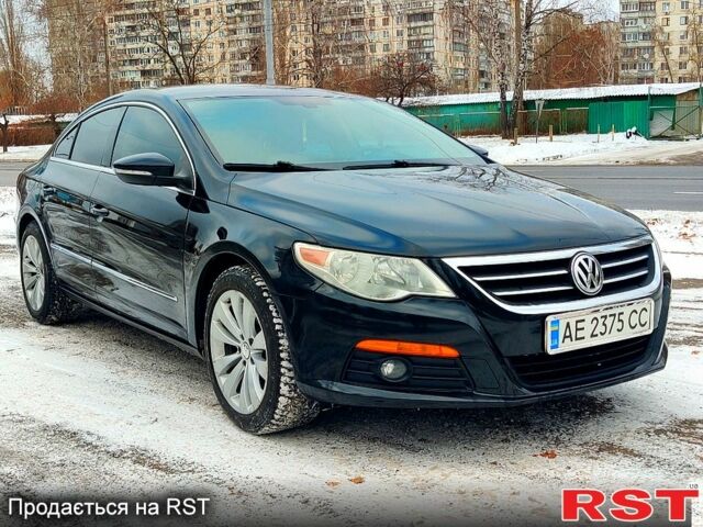 Чорний Фольксваген CC, об'ємом двигуна 2 л та пробігом 210 тис. км за 7500 $, фото 1 на Automoto.ua