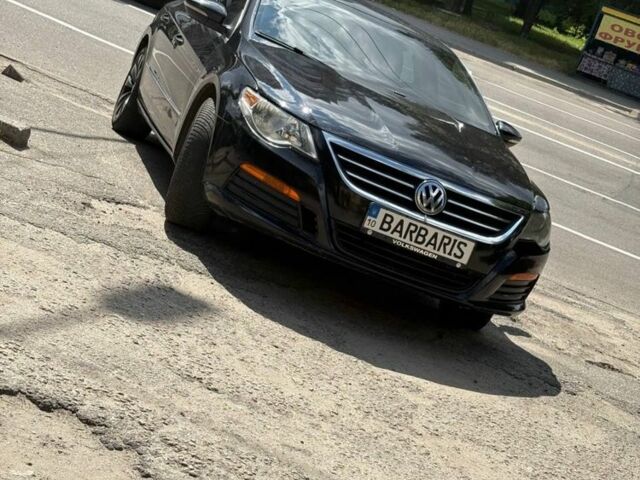 Чорний Фольксваген CC / Passat CC, об'ємом двигуна 2 л та пробігом 220 тис. км за 8300 $, фото 1 на Automoto.ua