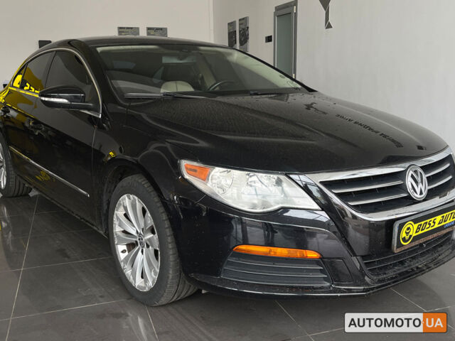 Черный Фольксваген CC, объемом двигателя 2 л и пробегом 200 тыс. км за 9800 $, фото 1 на Automoto.ua