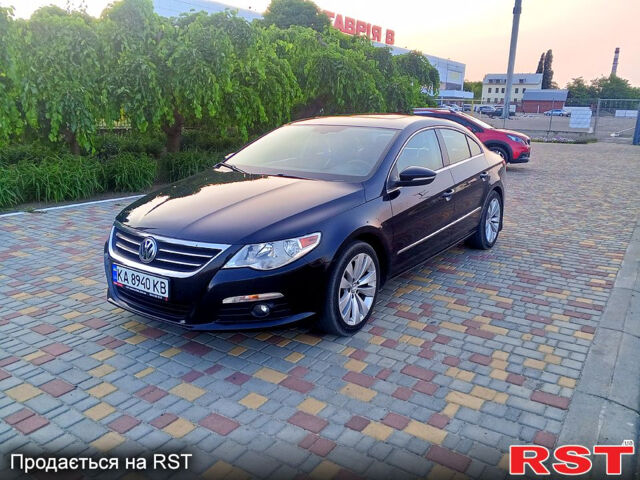 Черный Фольксваген CC, объемом двигателя 2 л и пробегом 252 тыс. км за 6850 $, фото 1 на Automoto.ua