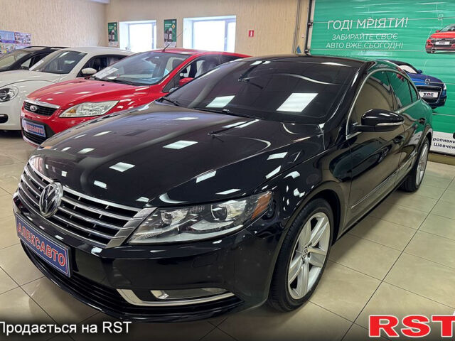 Черный Фольксваген CC, объемом двигателя 2 л и пробегом 185 тыс. км за 10200 $, фото 1 на Automoto.ua