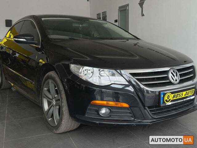 Черный Фольксваген CC, объемом двигателя 2 л и пробегом 229 тыс. км за 9700 $, фото 1 на Automoto.ua