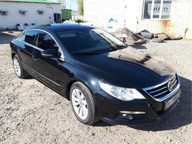 Черный Фольксваген CC / Passat CC, объемом двигателя 2 л и пробегом 295 тыс. км за 12500 $, фото 1 на Automoto.ua