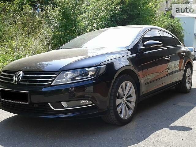 Черный Фольксваген CC / Passat CC, объемом двигателя 1.8 л и пробегом 121 тыс. км за 15999 $, фото 1 на Automoto.ua