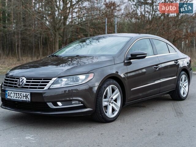 Коричневый Фольксваген CC / Passat CC, объемом двигателя 1.98 л и пробегом 244 тыс. км за 9950 $, фото 1 на Automoto.ua