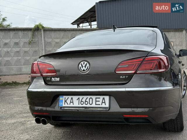 Коричневый Фольксваген CC / Passat CC, объемом двигателя 1.98 л и пробегом 195 тыс. км за 12500 $, фото 1 на Automoto.ua
