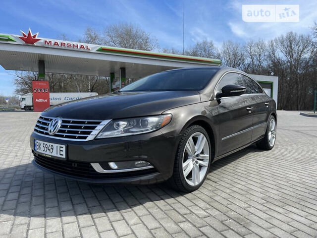 Коричневий Фольксваген CC / Passat CC, об'ємом двигуна 1.98 л та пробігом 176 тис. км за 13350 $, фото 1 на Automoto.ua