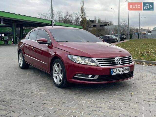 Червоний Фольксваген CC / Passat CC, об'ємом двигуна 1.98 л та пробігом 136 тис. км за 10500 $, фото 1 на Automoto.ua