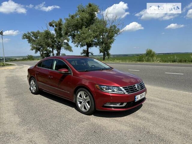 Красный Фольксваген CC / Passat CC, объемом двигателя 1.98 л и пробегом 183 тыс. км за 11000 $, фото 1 на Automoto.ua