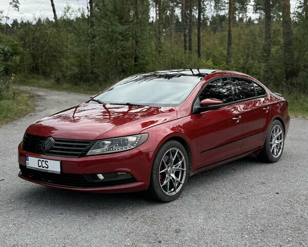 Красный Фольксваген CC / Passat CC, объемом двигателя 1.98 л и пробегом 158 тыс. км за 11700 $, фото 1 на Automoto.ua