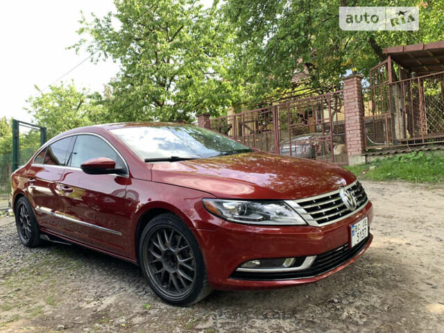 Красный Фольксваген CC / Passat CC, объемом двигателя 1.98 л и пробегом 159 тыс. км за 10799 $, фото 1 на Automoto.ua