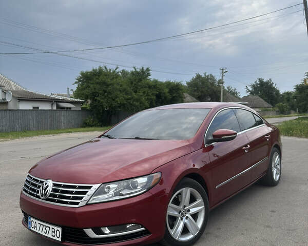 Красный Фольксваген CC / Passat CC, объемом двигателя 1.98 л и пробегом 220 тыс. км за 9900 $, фото 1 на Automoto.ua