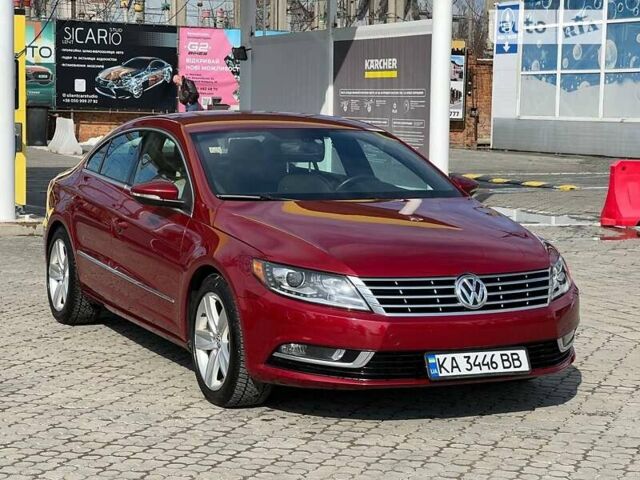 Красный Фольксваген CC / Passat CC, объемом двигателя 2 л и пробегом 120 тыс. км за 13000 $, фото 1 на Automoto.ua