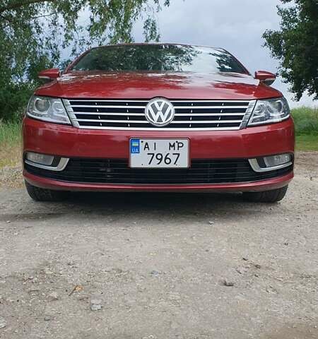 Красный Фольксваген CC / Passat CC, объемом двигателя 1.98 л и пробегом 89 тыс. км за 14400 $, фото 1 на Automoto.ua