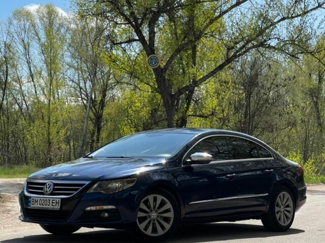 Синий Фольксваген CC / Passat CC, объемом двигателя 1.98 л и пробегом 243 тыс. км за 6000 $, фото 1 на Automoto.ua
