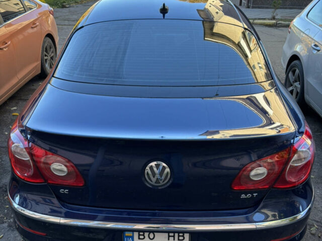 Синий Фольксваген CC / Passat CC, объемом двигателя 1.98 л и пробегом 290 тыс. км за 8555 $, фото 1 на Automoto.ua
