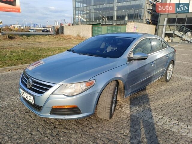 Синий Фольксваген CC / Passat CC, объемом двигателя 2 л и пробегом 208 тыс. км за 10500 $, фото 1 на Automoto.ua