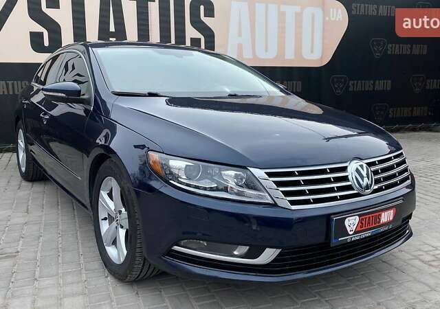 Синий Фольксваген CC / Passat CC, объемом двигателя 1.98 л и пробегом 141 тыс. км за 9500 $, фото 1 на Automoto.ua
