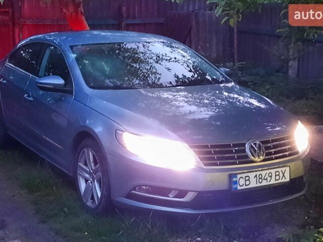 Синий Фольксваген CC / Passat CC, объемом двигателя 1.98 л и пробегом 163 тыс. км за 11500 $, фото 1 на Automoto.ua