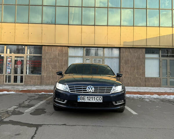 Синий Фольксваген CC / Passat CC, объемом двигателя 1.98 л и пробегом 217 тыс. км за 9500 $, фото 1 на Automoto.ua