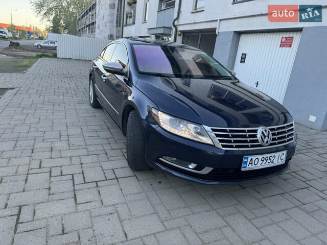 Синий Фольксваген CC / Passat CC, объемом двигателя 1.98 л и пробегом 215 тыс. км за 12500 $, фото 1 на Automoto.ua