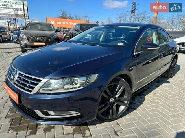 Синий Фольксваген CC / Passat CC, объемом двигателя 1.98 л и пробегом 136 тыс. км за 11200 $, фото 1 на Automoto.ua