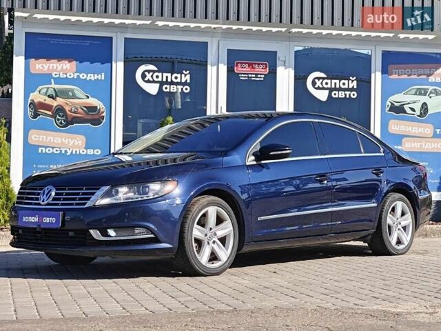 Синий Фольксваген CC / Passat CC, объемом двигателя 1.98 л и пробегом 160 тыс. км за 11800 $, фото 1 на Automoto.ua