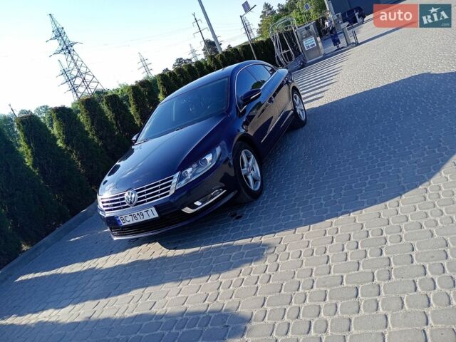 Синий Фольксваген CC / Passat CC, объемом двигателя 1.97 л и пробегом 123 тыс. км за 12000 $, фото 1 на Automoto.ua