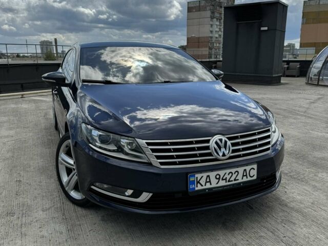 Синий Фольксваген CC / Passat CC, объемом двигателя 1.98 л и пробегом 275 тыс. км за 10999 $, фото 1 на Automoto.ua