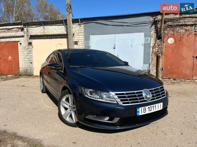 Синий Фольксваген CC / Passat CC, объемом двигателя 1.98 л и пробегом 148 тыс. км за 13500 $, фото 1 на Automoto.ua