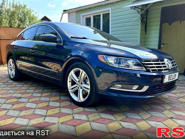 Синий Фольксваген CC, объемом двигателя 2 л и пробегом 200 тыс. км за 9998 $, фото 1 на Automoto.ua