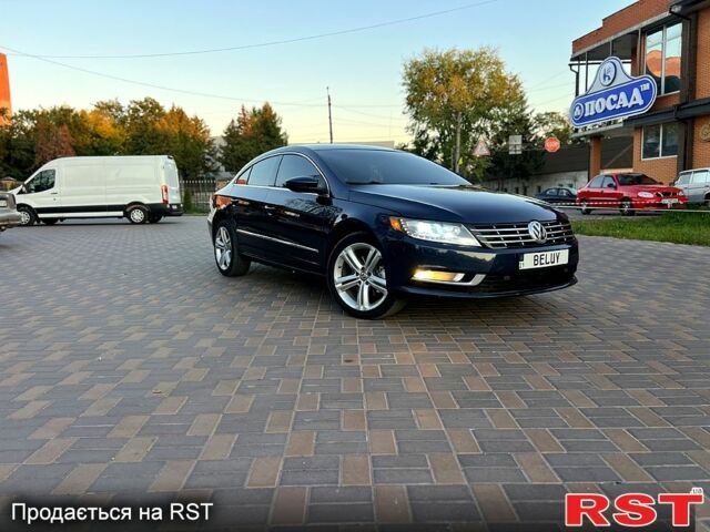 Синій Фольксваген CC, об'ємом двигуна 2 л та пробігом 202 тис. км за 9800 $, фото 1 на Automoto.ua