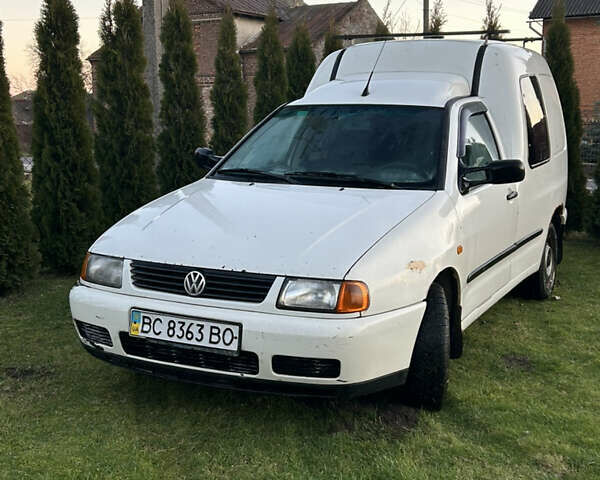 Білий Фольксваген Кадді, об'ємом двигуна 1.9 л та пробігом 480 тис. км за 1800 $, фото 1 на Automoto.ua