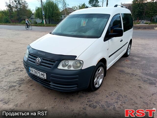 Білий Фольксваген Кадді, об'ємом двигуна 1.9 л та пробігом 317 тис. км за 4400 $, фото 1 на Automoto.ua