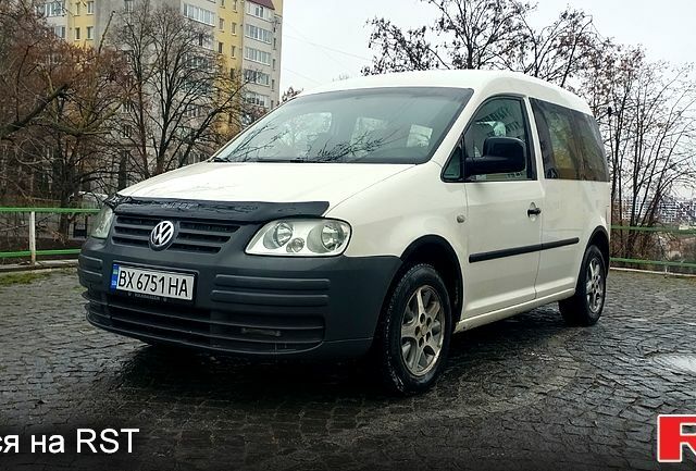 Білий Фольксваген Кадді, об'ємом двигуна 2 л та пробігом 233 тис. км за 4100 $, фото 1 на Automoto.ua