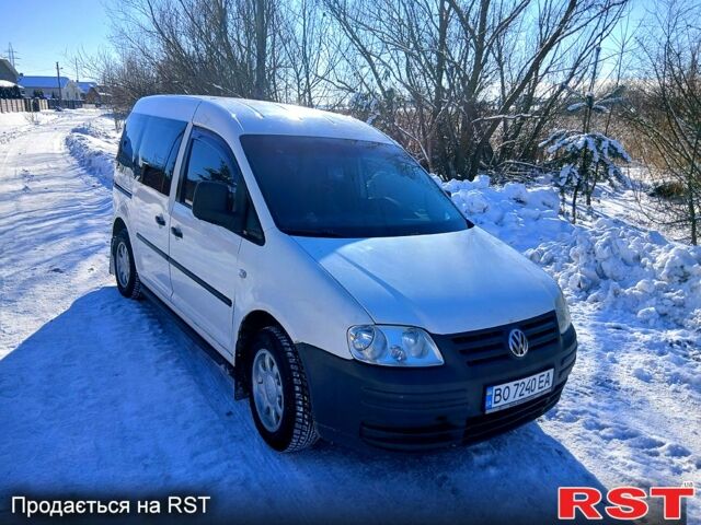 Білий Фольксваген Кадді, об'ємом двигуна 2 л та пробігом 250 тис. км за 3700 $, фото 1 на Automoto.ua