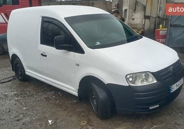 Белый Фольксваген Кадди, объемом двигателя 1.97 л и пробегом 357 тыс. км за 4800 $, фото 1 на Automoto.ua