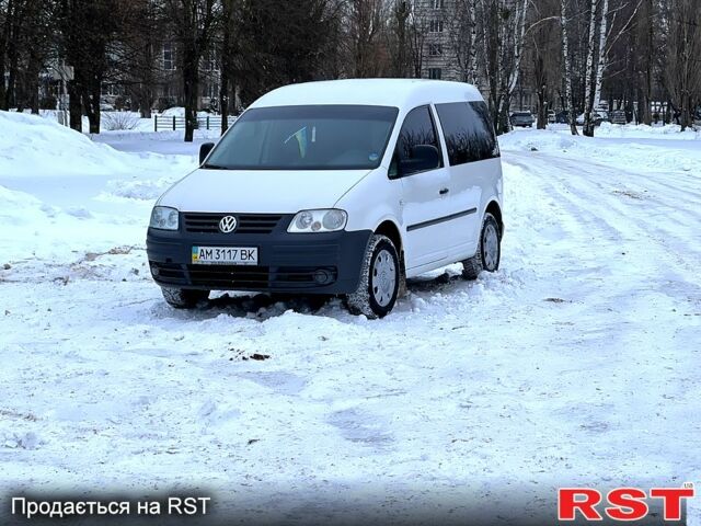 Білий Фольксваген Кадді, об'ємом двигуна 2 л та пробігом 260 тис. км за 4950 $, фото 1 на Automoto.ua