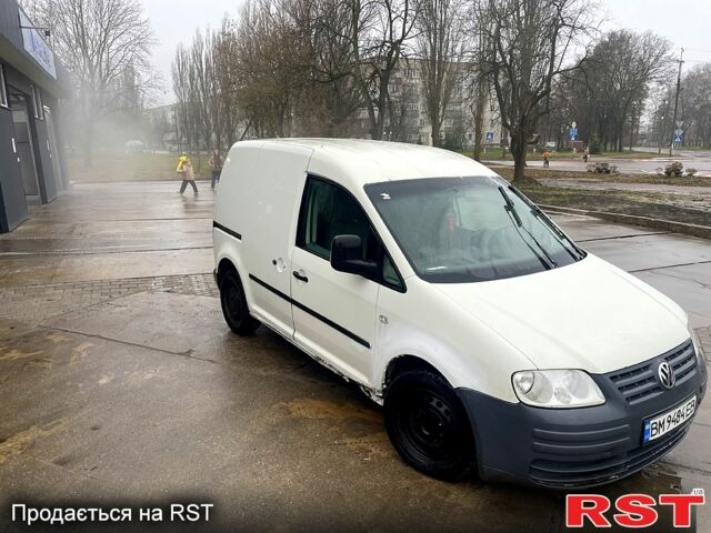 Белый Фольксваген Кадди, объемом двигателя 2 л и пробегом 340 тыс. км за 3000 $, фото 1 на Automoto.ua