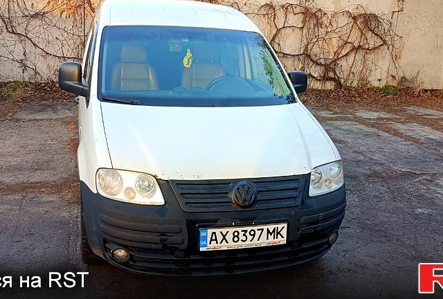 Белый Фольксваген Кадди, объемом двигателя 1.9 л и пробегом 315 тыс. км за 5000 $, фото 1 на Automoto.ua