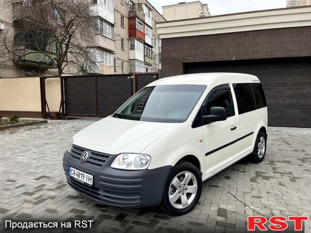 Білий Фольксваген Кадді, об'ємом двигуна 2 л та пробігом 213 тис. км за 5350 $, фото 1 на Automoto.ua