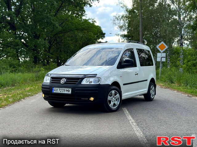 Белый Фольксваген Кадди, объемом двигателя 1.9 л и пробегом 350 тыс. км за 5700 $, фото 1 на Automoto.ua