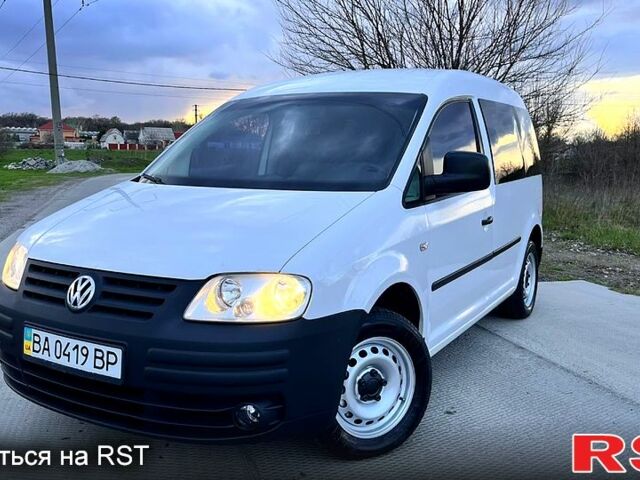 Білий Фольксваген Кадді, об'ємом двигуна 1.9 л та пробігом 212 тис. км за 6950 $, фото 1 на Automoto.ua