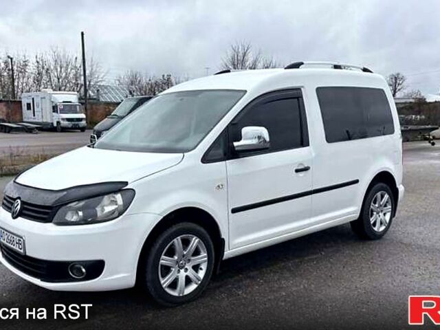 Белый Фольксваген Кадди, объемом двигателя 1.6 л и пробегом 206 тыс. км за 8500 $, фото 1 на Automoto.ua