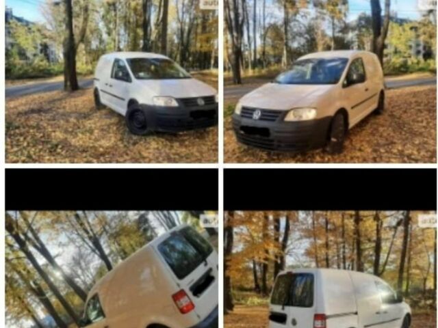 Белый Фольксваген Кадди, объемом двигателя 2 л и пробегом 230 тыс. км за 3300 $, фото 1 на Automoto.ua