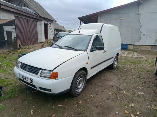 Белый Фольксваген Кадди, объемом двигателя 1.9 л и пробегом 286 тыс. км за 1000 $, фото 1 на Automoto.ua
