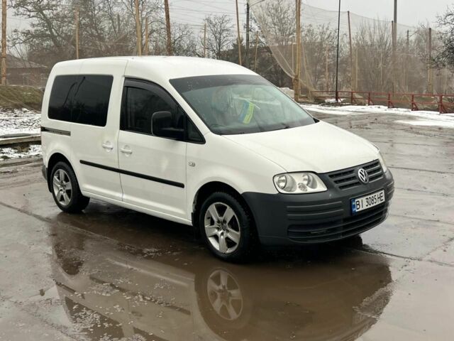 Белый Фольксваген Кадди, объемом двигателя 1.9 л и пробегом 330 тыс. км за 6000 $, фото 1 на Automoto.ua
