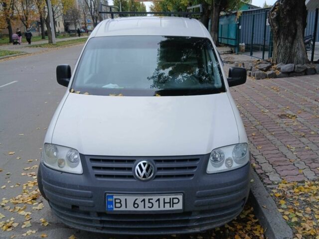 Белый Фольксваген Кадди, объемом двигателя 1.4 л и пробегом 240 тыс. км за 5000 $, фото 1 на Automoto.ua